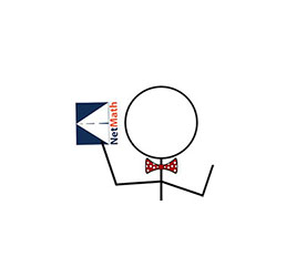 Alfredo the NetMath mascot