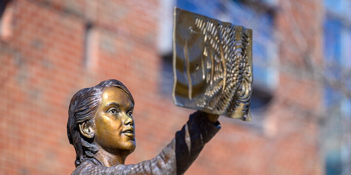 "The Quintessential Engineer" statue