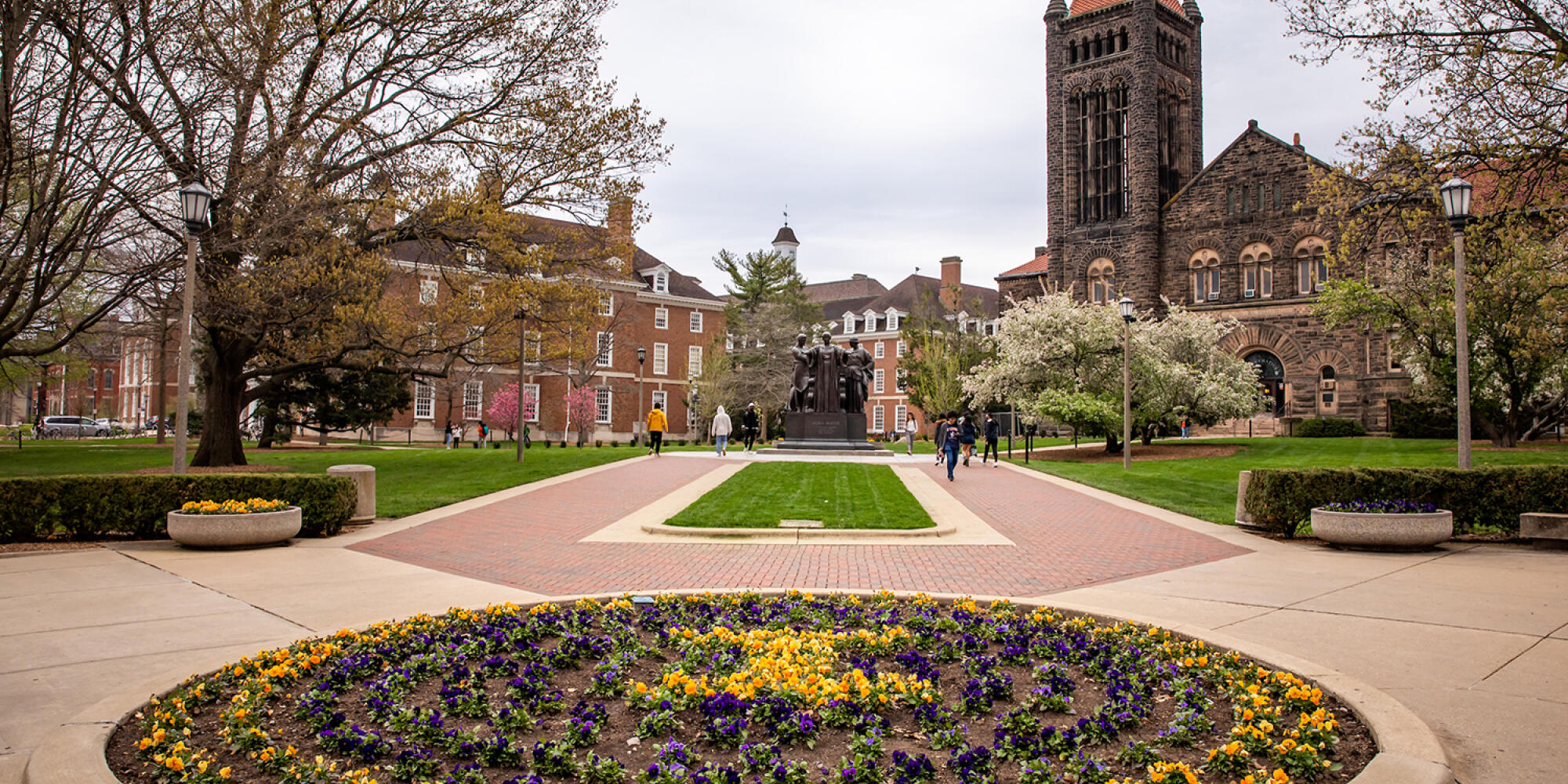 Spring has sprung on campus at Illinois.